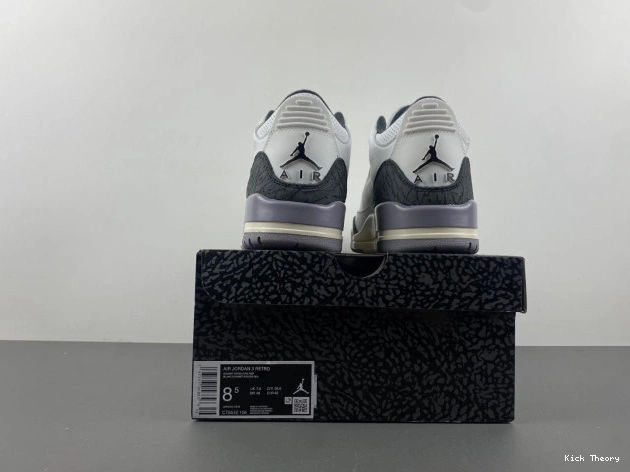 Kicked Out Shoe Store CT8532-106 Jordan Cement 3 Grey Air 0724